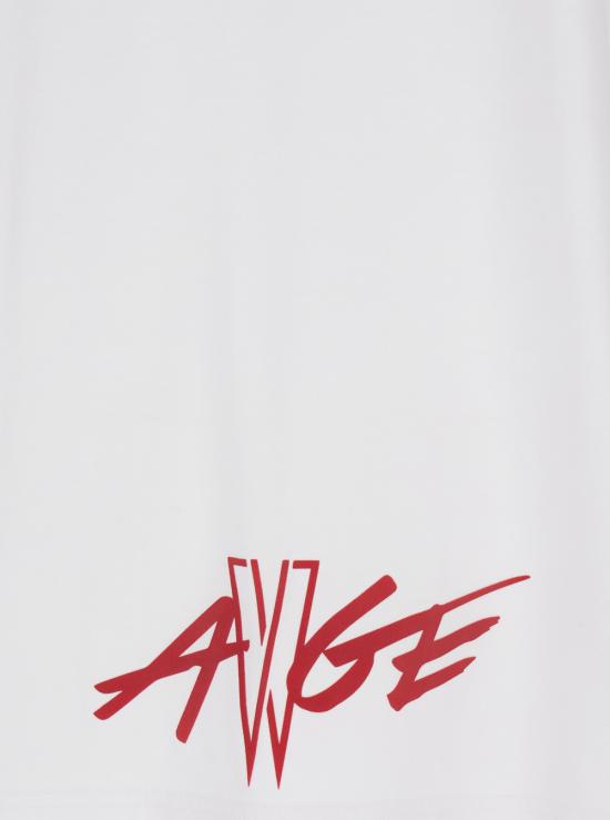 25FW 몽클레어 몽클레르 x 에이셉 라키 코튼 티셔츠  8C0000189AYW457 Red - MONCLER