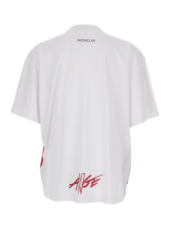 25FW 몽클레어 몽클레르 x 에이셉 라키 코튼 티셔츠  8C0000189AYW457 Red - MONCLER