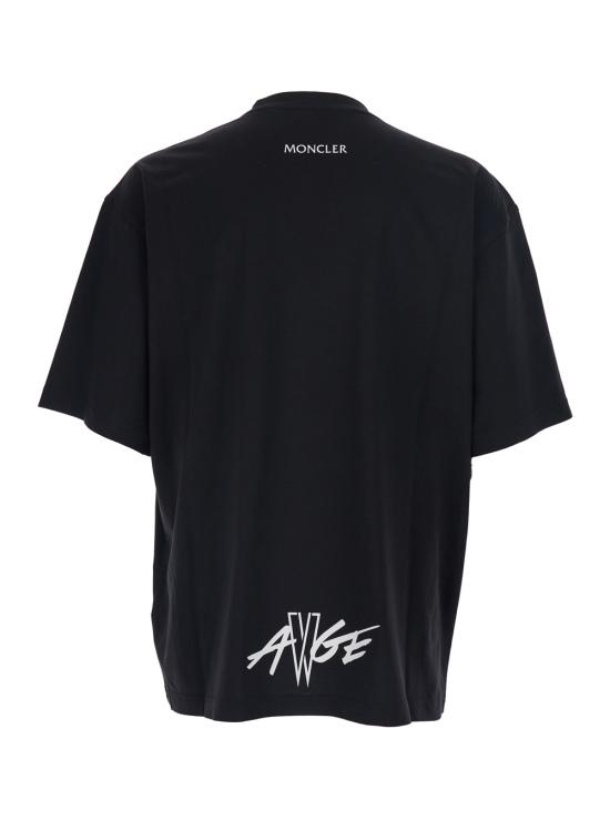 25FW 몽클레어 몽클레르 x 에이셉 라키 코튼 티셔츠 8C0000289AYW999 Black - MONCLER