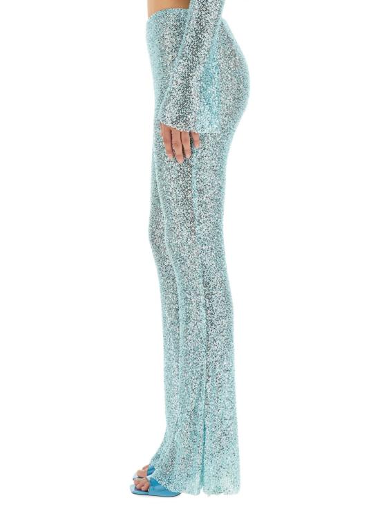  셀프 포트레이트 스트레이트 팬츠 PF23195PBL BLUE AZURE - SELF PORTRAIT