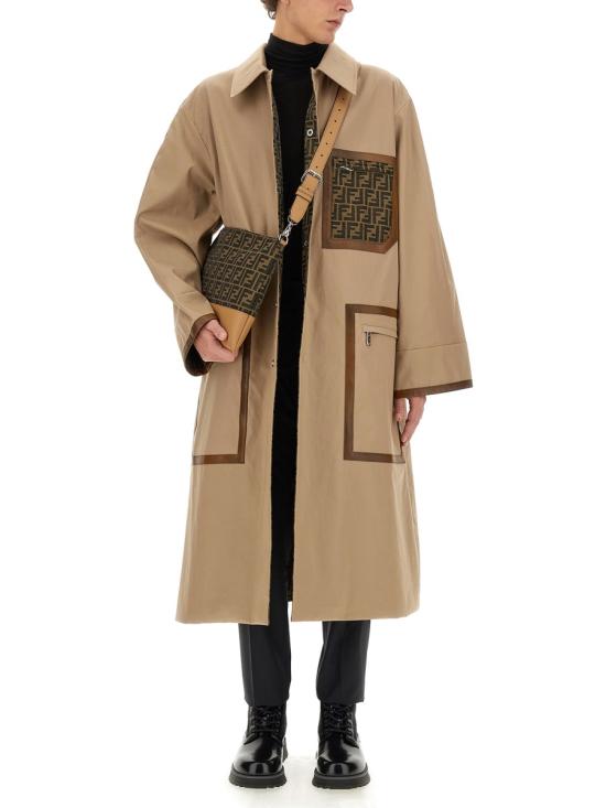  펜디 트렌치 코트 FF0741 APNGF1M2L BEIGE - FENDI