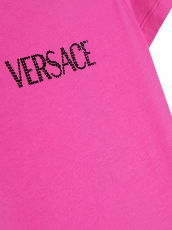 [키즈] 베르사체 티셔츠 1010507K 1A075762P110 FUCHSIA - VERSACE