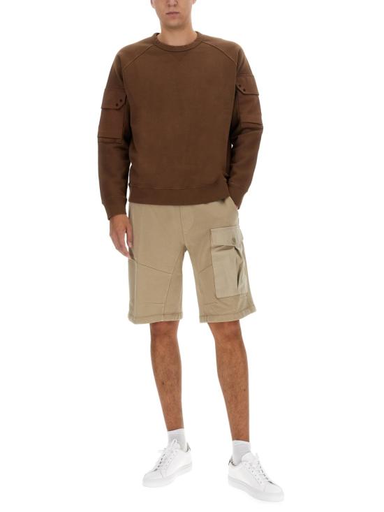  텐 씨 긴팔 티셔츠 23CTCUF03168 A06455389 BROWN - TEN C
