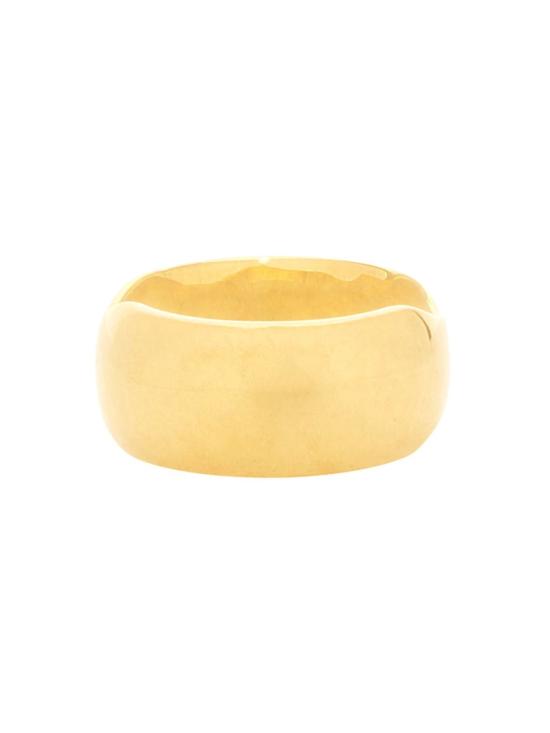 26FW 발렌시아가 맥시 밴드 링 765847 TZ99G0705 GOLD