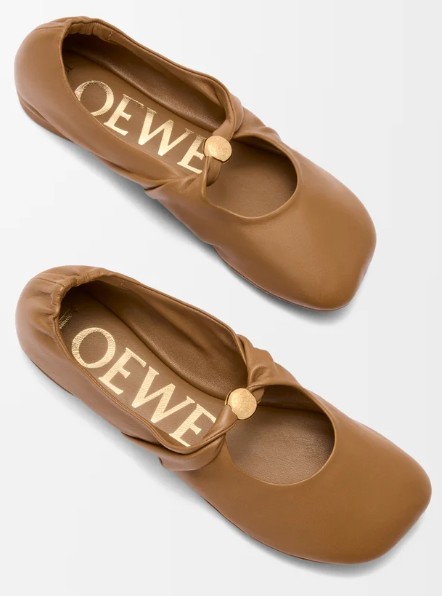 25FW 로에베 뮬/슬리퍼 L815466X46 3980 OAK - LOEWE