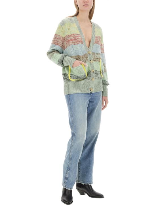  코르미오 가디건 RENATO GREEN MULTICOLOUR - CORMIO