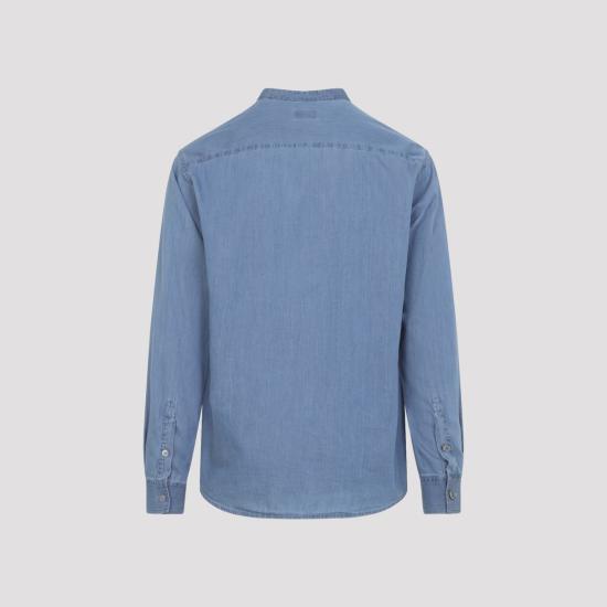 25FW 조르지오 아르마니 긴팔 셔츠 GM002512 AF15417 003 BLUE - GIORGIO ARMANI