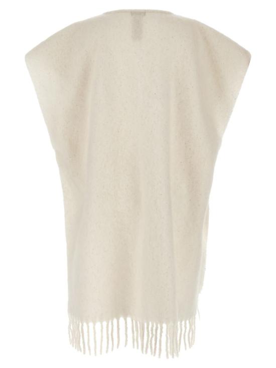 25FW 페세리코 케이프 S31531C0CC663903 WHITE - PESERICO