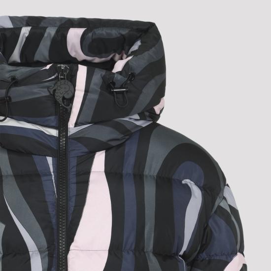 25FW 에밀리오푸치 숏패딩 5UYC01 5U824 002 Black - EMILIO PUCCI