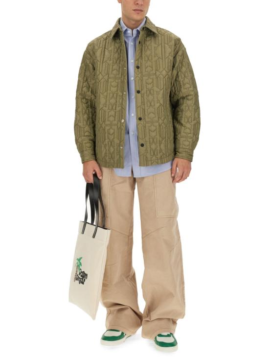  팜앤젤스 긴팔 셔츠 PMEA251 E23FAB0015610 MILITARY GREEN - PALM ANGELS