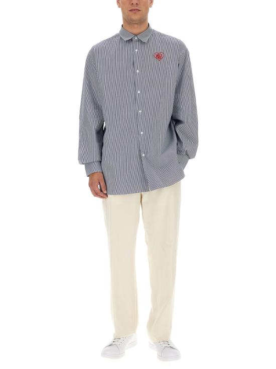  패밀리퍼스트 밀라노 긴팔 셔츠 SHF2305 DARKBLUE - FAMILY FIRST MILANO