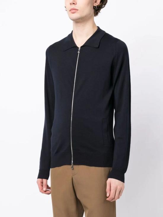 25FW 존스메들리 집업 니트 ALSTON MIDNIGHT - JOHN SMEDLEY