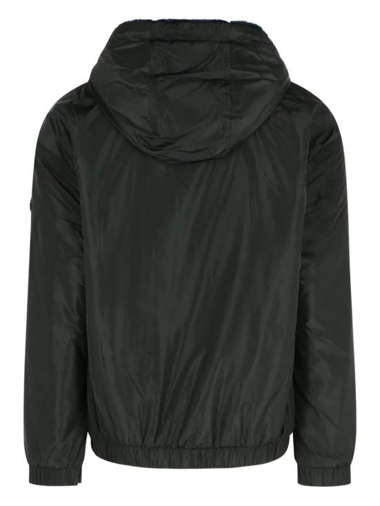 25FW 무스너클 후드 티셔츠 M35MS602H 1118 BLACK - MOOSE KNUCKLES