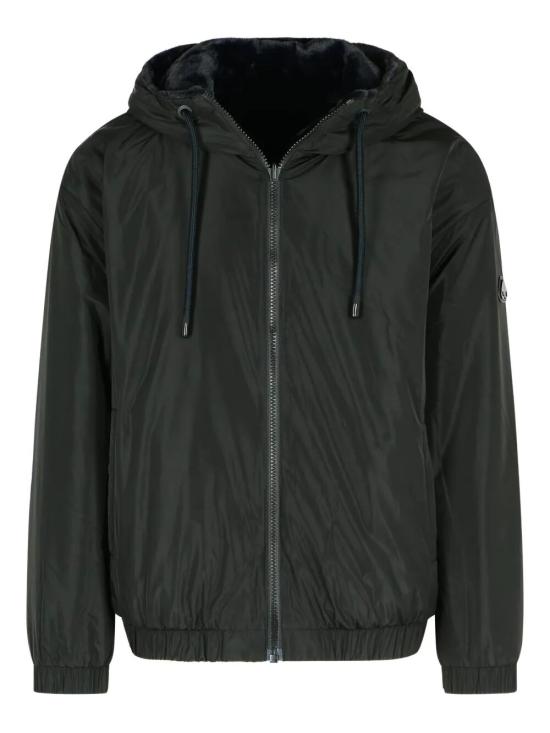 25FW 무스너클 후드 티셔츠 M35MS602H 1118 BLACK