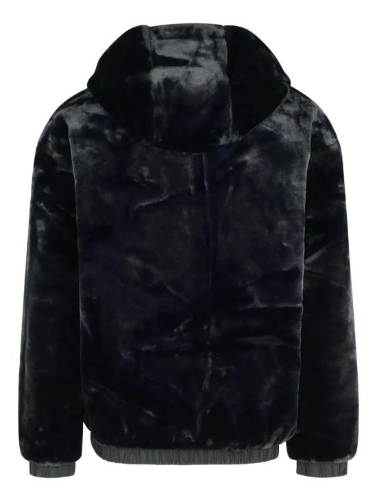 25FW 무스너클 후드 티셔츠 M35MS602H 1118 BLACK - MOOSE KNUCKLES