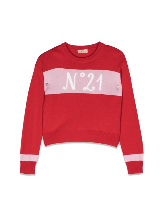 25FW [키즈] 누메로벤투노 풀오버 N21723K N01190N407 RED