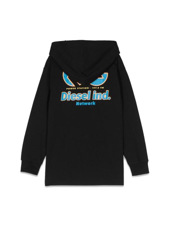 25FW [키즈] 디젤 풀오버 J01408K 0GRAMK900 BLACK - DIESEL