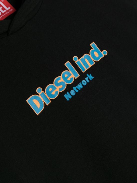 25FW [키즈] 디젤 풀오버 J01408K 0GRAMK900 BLACK - DIESEL