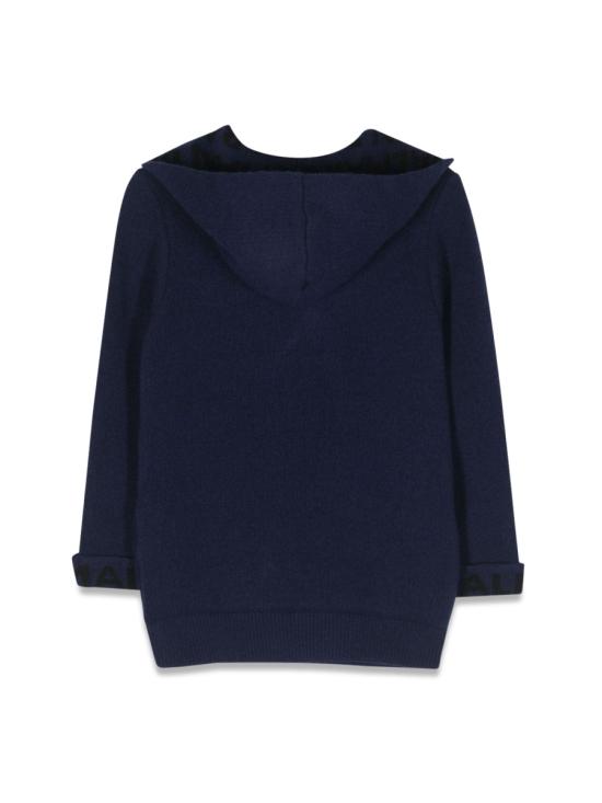  [키즈] 발망 트렌치 코트 BT9Q40K W0139930GR BLACK - BALMAIN