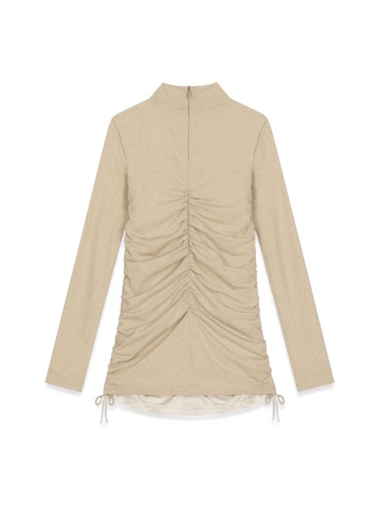  [키즈] 돌체앤가바나 원피스 L5JD7MK FUGSFS0997 GOLD - DOLCE & GABBANA