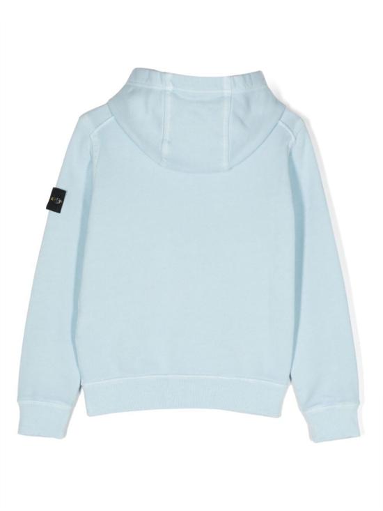 25FW [키즈] 스톤 아일랜드 풀오버 791661441K V0141 BABY BLUE - STONE ISLAND