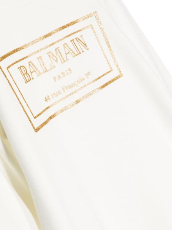  [키즈] 발망 원피스 BT1C30K Z0081102OR WHITE - BALMAIN