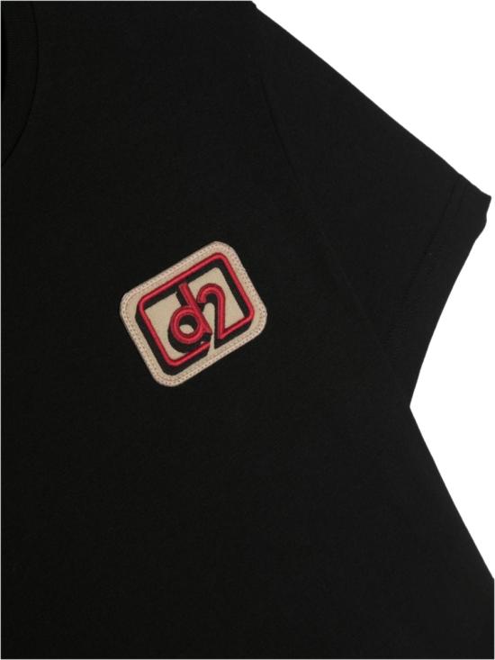  [키즈] 디스퀘어드2 티셔츠 DQ1979K D0A3ZDQ900 BLACK - DSQUARED2