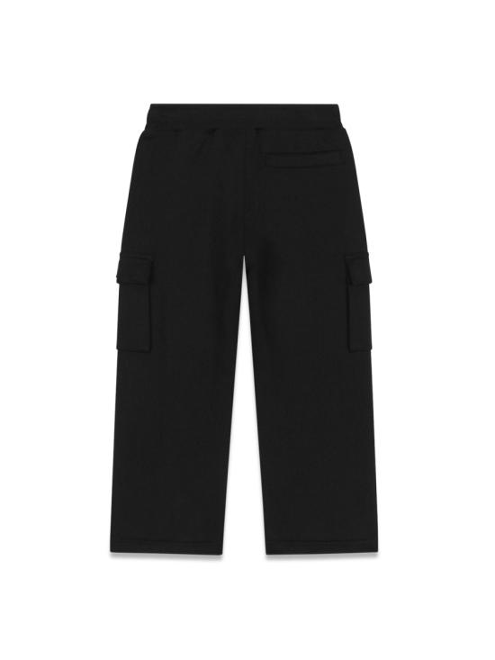  [키즈] 돌체앤가바나 스트레이트 팬츠 L4JPIAK G7J3DN0000 BLACK - DOLCE & GABBANA