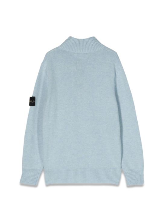 25FW [키즈] 스톤 아일랜드 풀오버 7916514Z1K V0041 BABY BLUE - STONE ISLAND