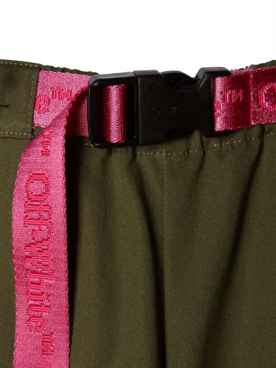  [키즈] 오프화이트 스트레이트 팬츠 OGCF004K F23FAB0015632 MULTICOLOUR - OFF WHITE