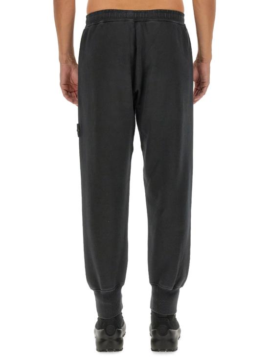  스톤 아일랜드 트레이닝/조거 팬츠 791566355 V0129 BLACK - STONE ISLAND