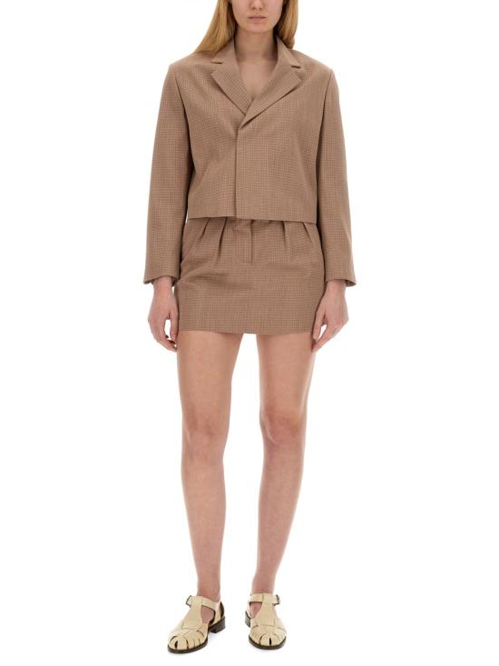  알리지 숏 스커트 153009 A3009CN BROWN - ALYSI