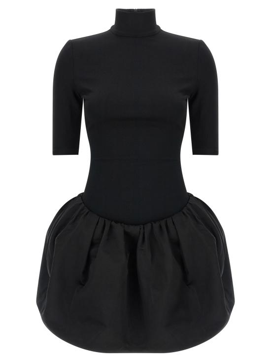 25FW 마그다뷰트림 숏 원피스 208925BLACK