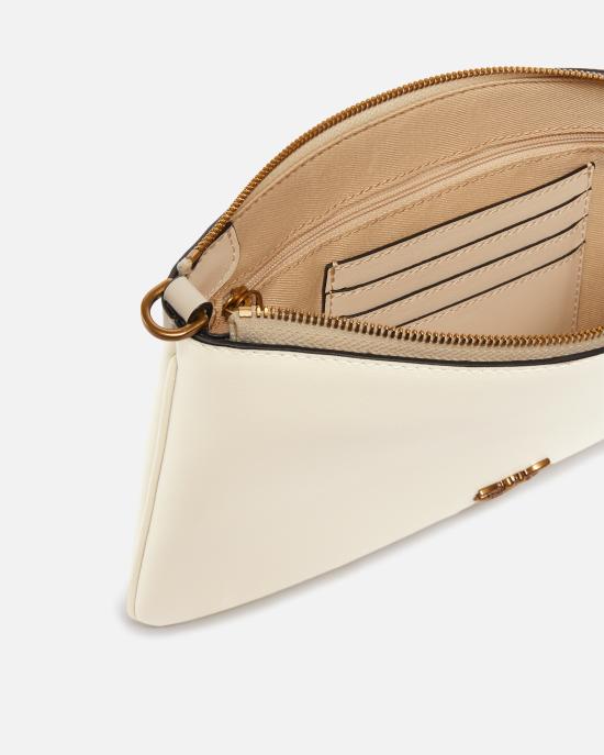 26SS 핑코 토트백 100455A0F1 Z14Q Bianco seta antique gold - PINKO