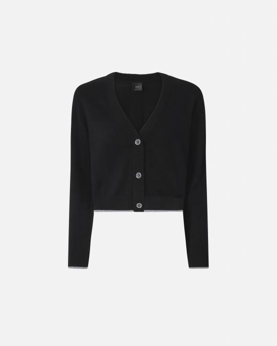 25FW 핑코 가디건 105447A2Q9 Z99 Nero limousine