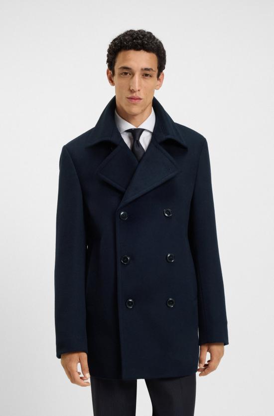 25FW 보스 코트 50551081 10273687 01 404 Blue - BOSS