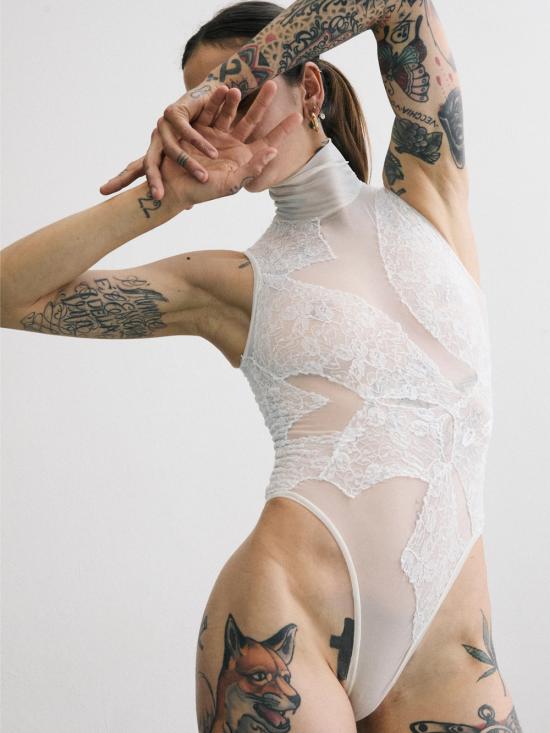 25FW OH CARLA 바디수트 티셔츠 OC B002PIZ 08 White