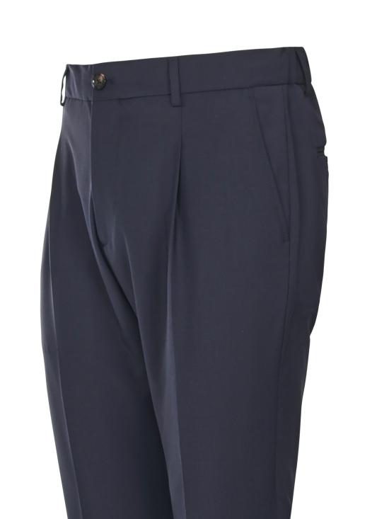 25FW 비에이블 스트레이트 팬츠 RICCARDO CC TBCMNAVY Blue - BE ABLE