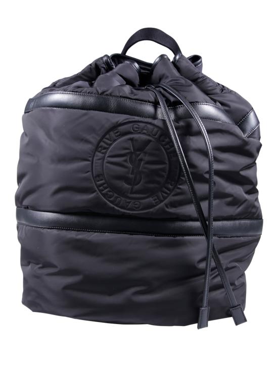 25FW 생로랑 백팩 734682 FACHA 1000 NERO NERO NERO