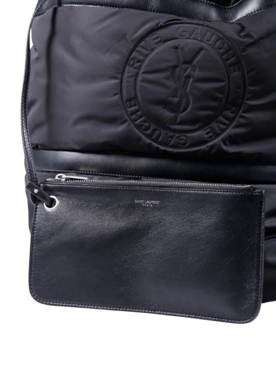 25FW 생로랑 백팩 734682 FACHA 1000 NERO NERO NERO - SAINT LAURENT