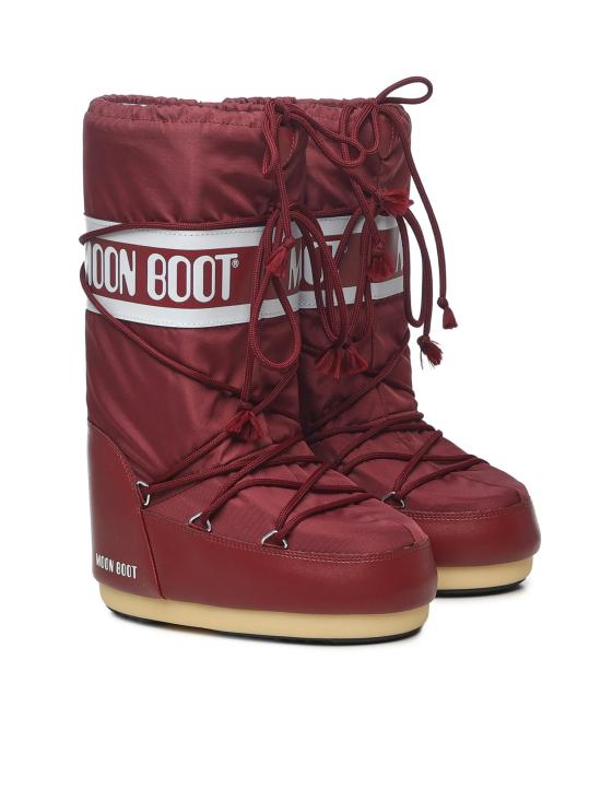 25FW 문부츠 아이콘 나일론 부츠 80D1400440 D013 ICON NYLON BURGUNDY - MOON BOOT