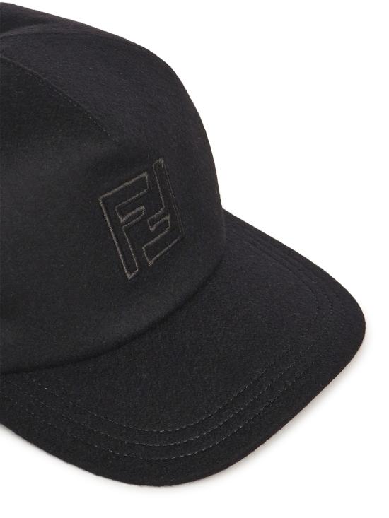 25FW 펜디 FF 베이스볼 캡 FXQ768 AYK2F0QA1 Black - FENDI