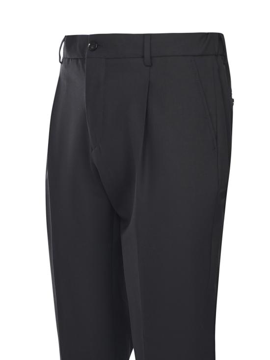 25FW 비에이블 스트레이트 팬츠 RICCARDO CC TBCMNERO Black - BE ABLE