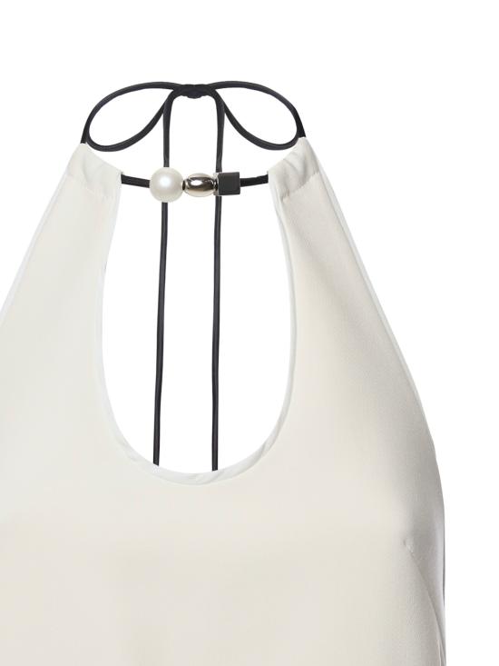 25FW 핑코 미디 원피스 105602 A2R9Z05 White - PINKO