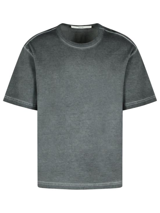 25FW 세퍼 폴로 티셔츠 MFW25MAUROWASWASHED BLACK Black