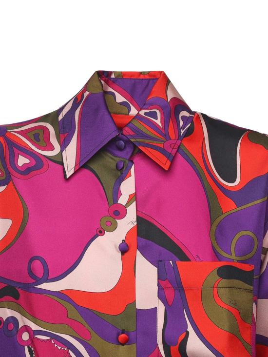 25FW 푸찌 셔츠 5URJ10 5U731017 MultiColour - PUCCI