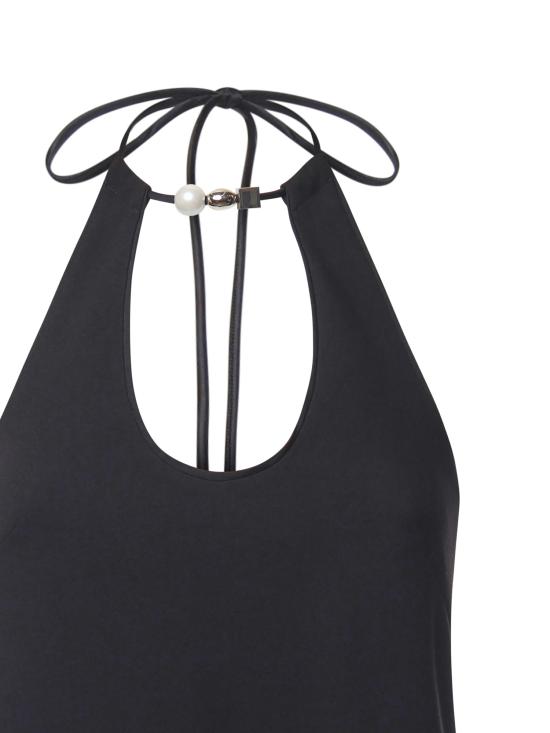 25FW 핑코 미디 원피스 105602 A2R9Z99 Black - PINKO