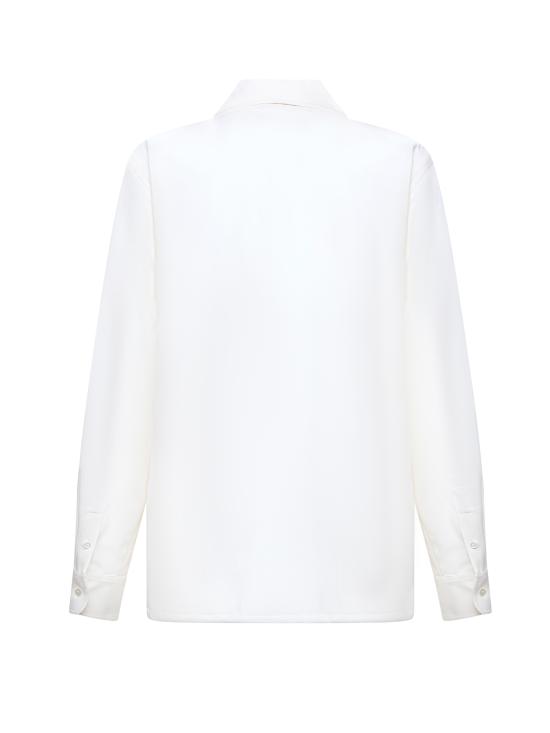 25FW 마르니 셔츠 CUMU0310S0 TW83900W01 Lilywhite - MARNI