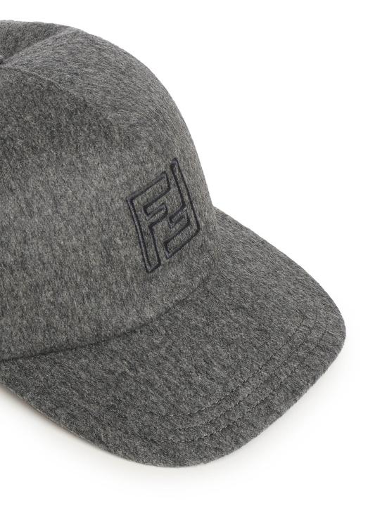 25FW 펜디 FF 베이스볼 캡 FXQ768 AYK2F0COK Gray - FENDI