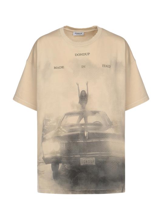 25FW 돈답 반팔 티셔츠 DS034 JF0350DLP2010 White